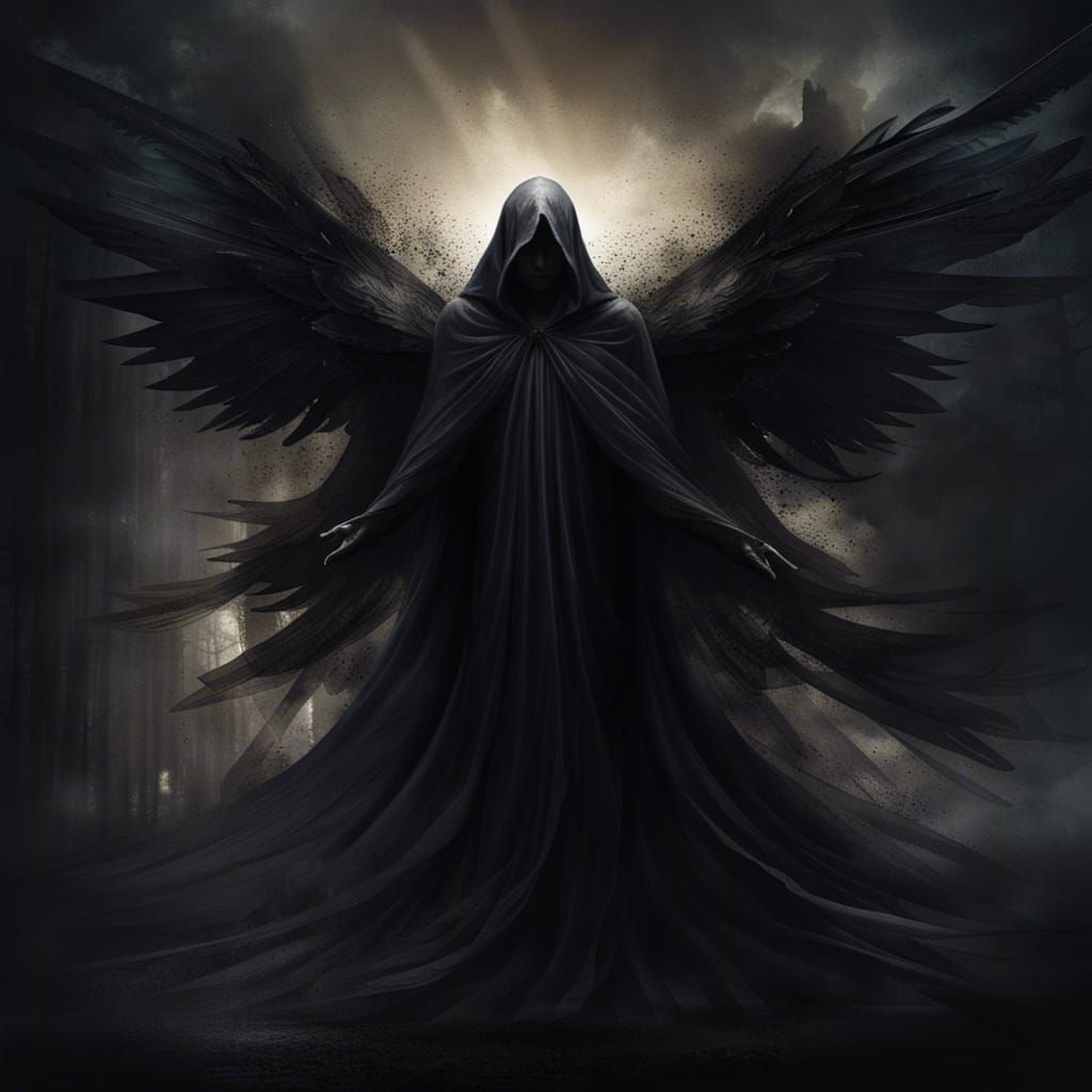 Angel of Death v1 - AI Generated Artwork - NightCafe Creator