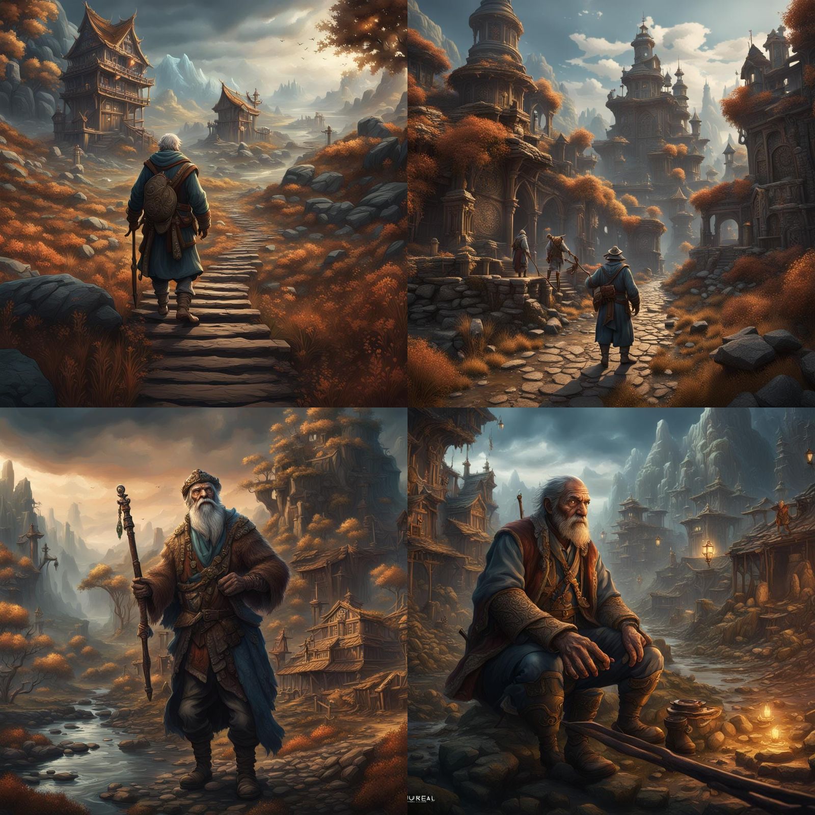 Old Hardship Man