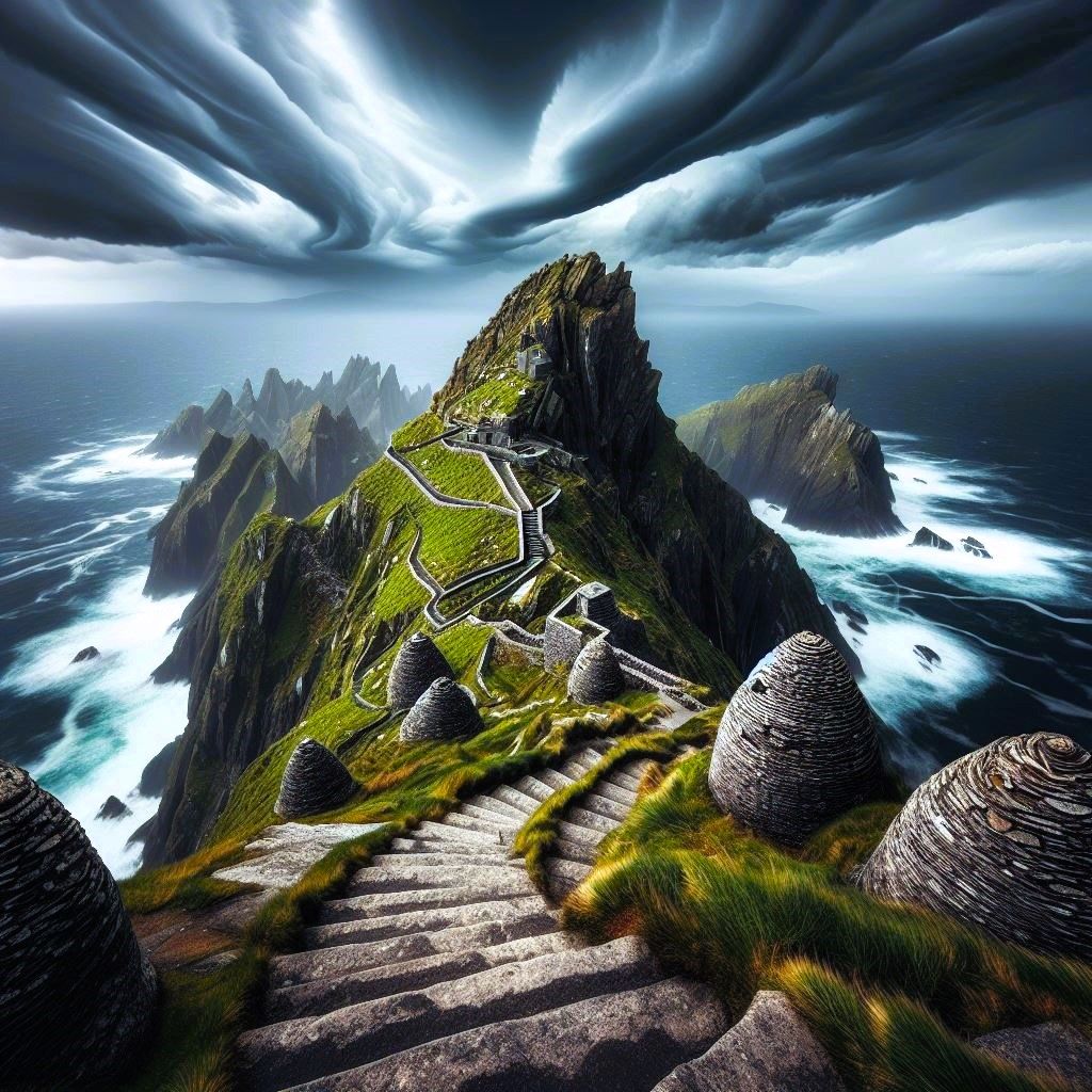 Sceilg Mhichíl (Skellig Michael)