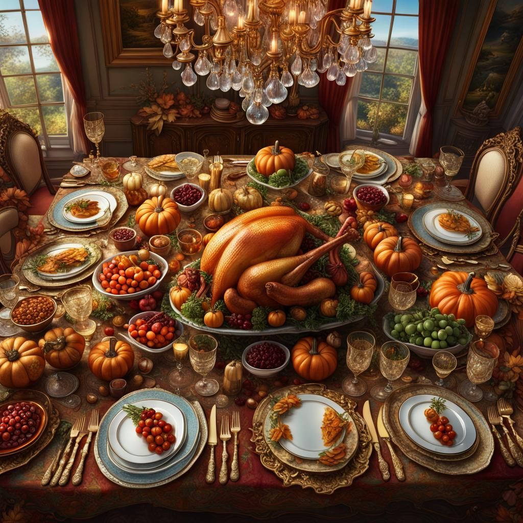 Thanksgiving tablescape  by @Kelly Marie New-Earth