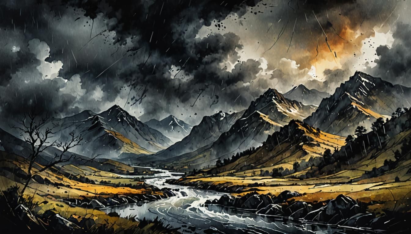 Scottish Highlands  by @IslaSkye