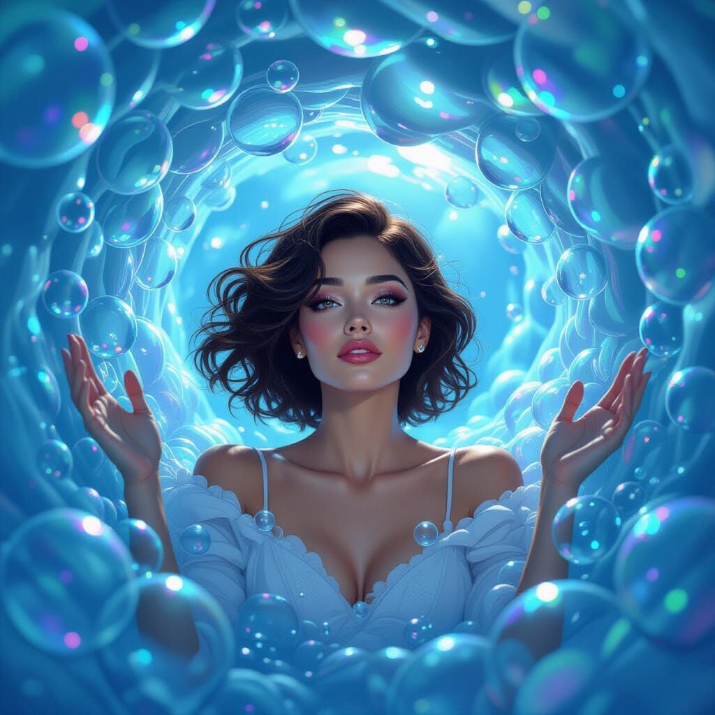 A Dream of Bubbles  by @possom2009