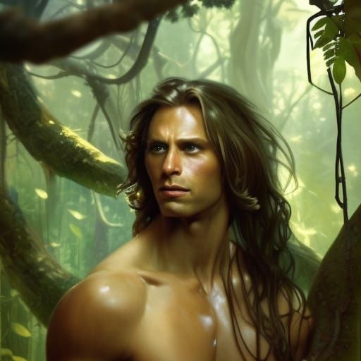 Tarzan  by @Margo