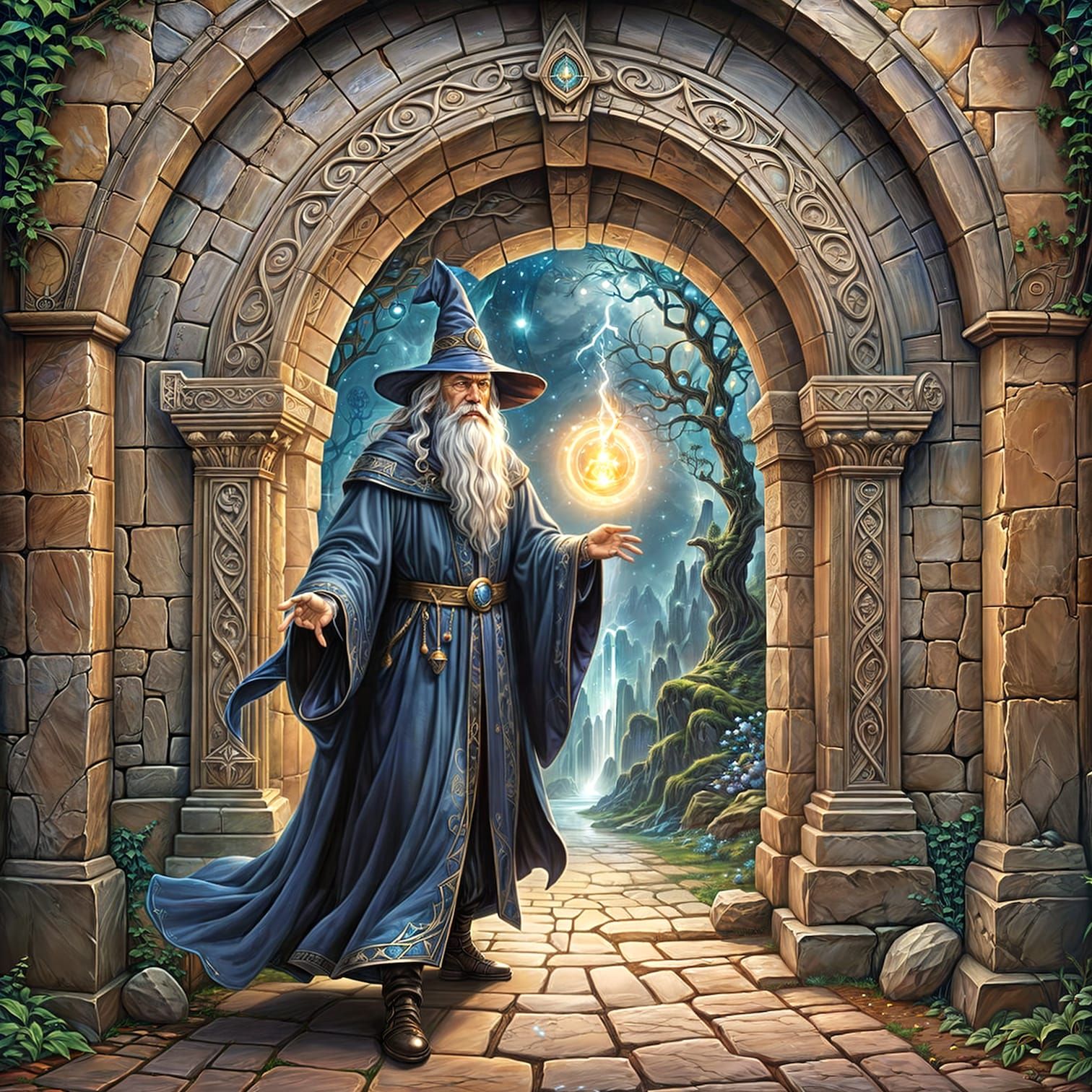 Wizards Make Their Own Way Through the World