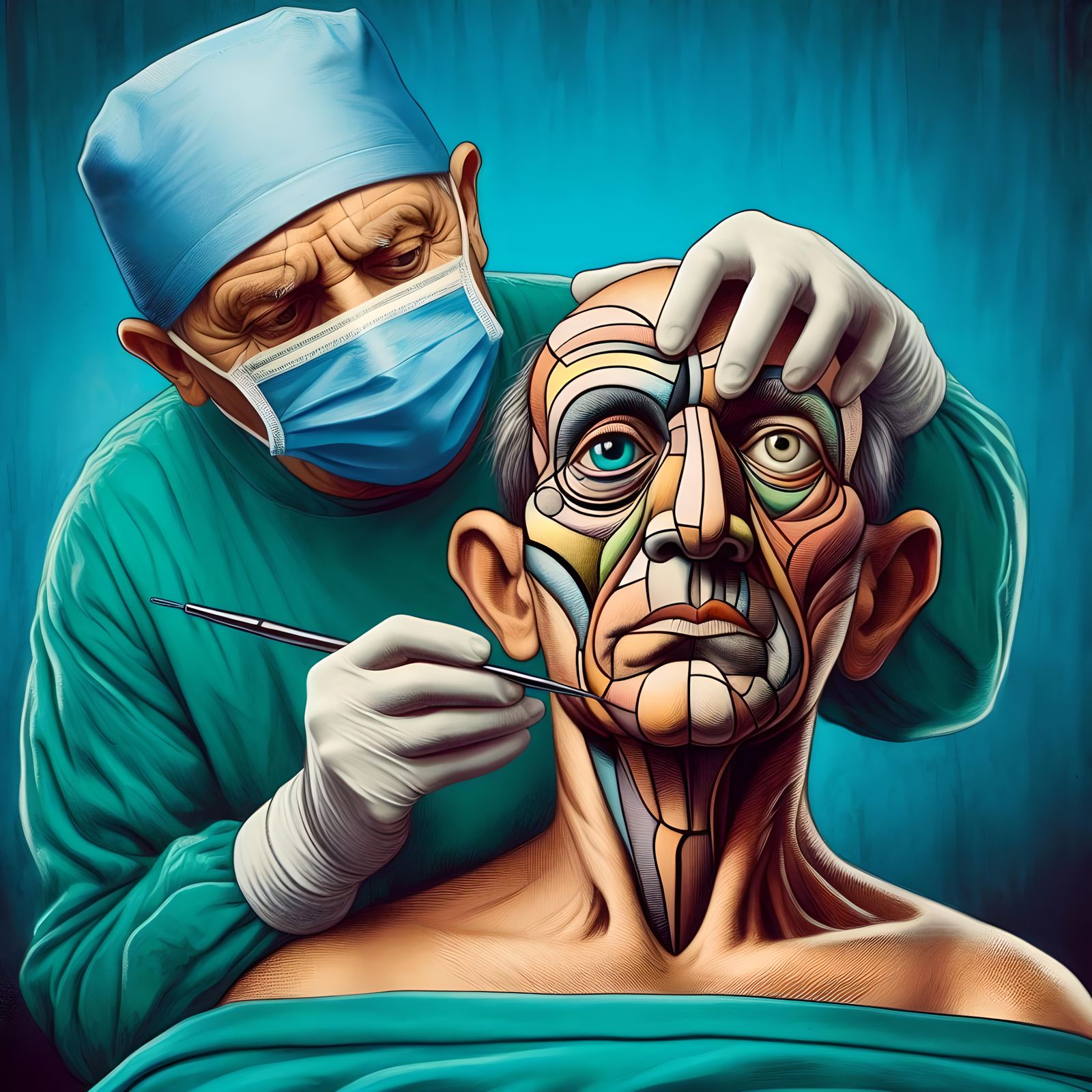 Pablo Picasso As A Plastic Surgeon
