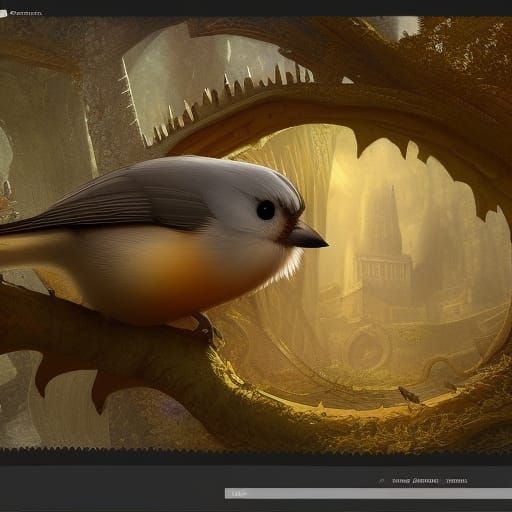 medieval titmouse knight