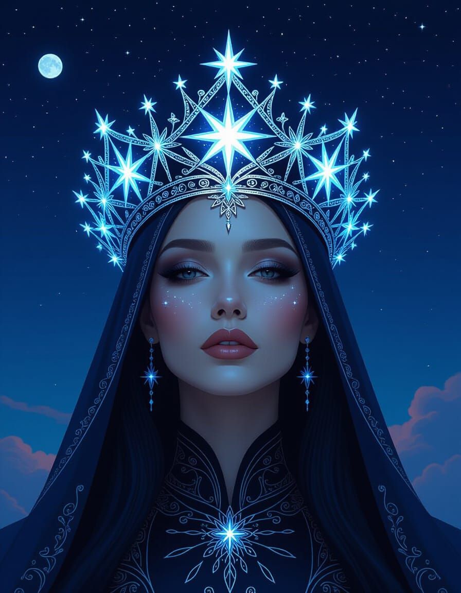Nightqueen  by @ABi Fantasy