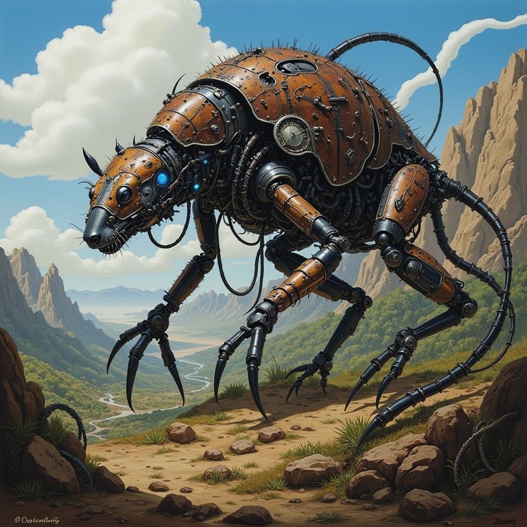 <lora:CHIMERA SAVAGE:1.0> Robo-Rat 