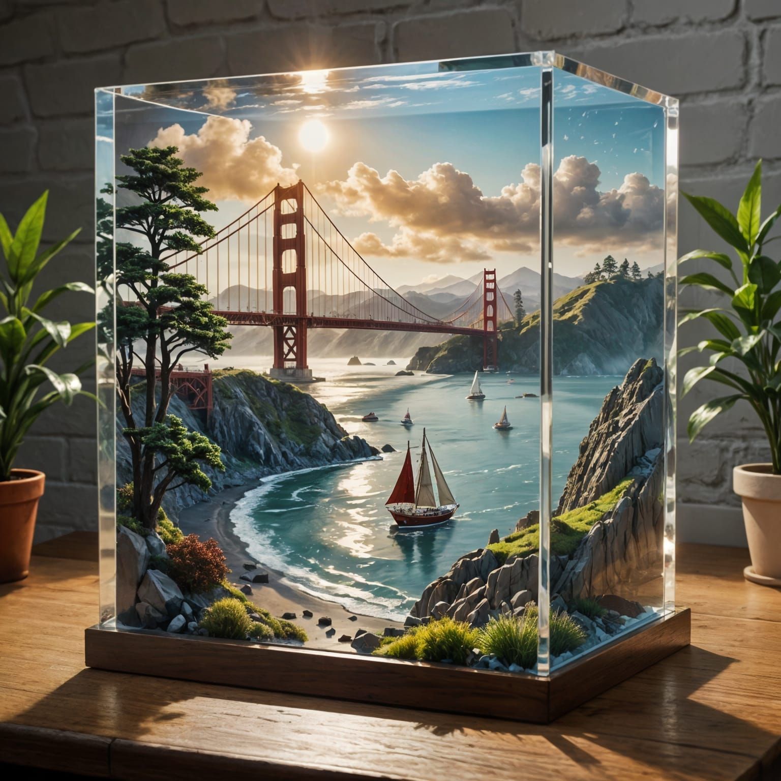 Golden Gate Bridge  by @TheArtizt