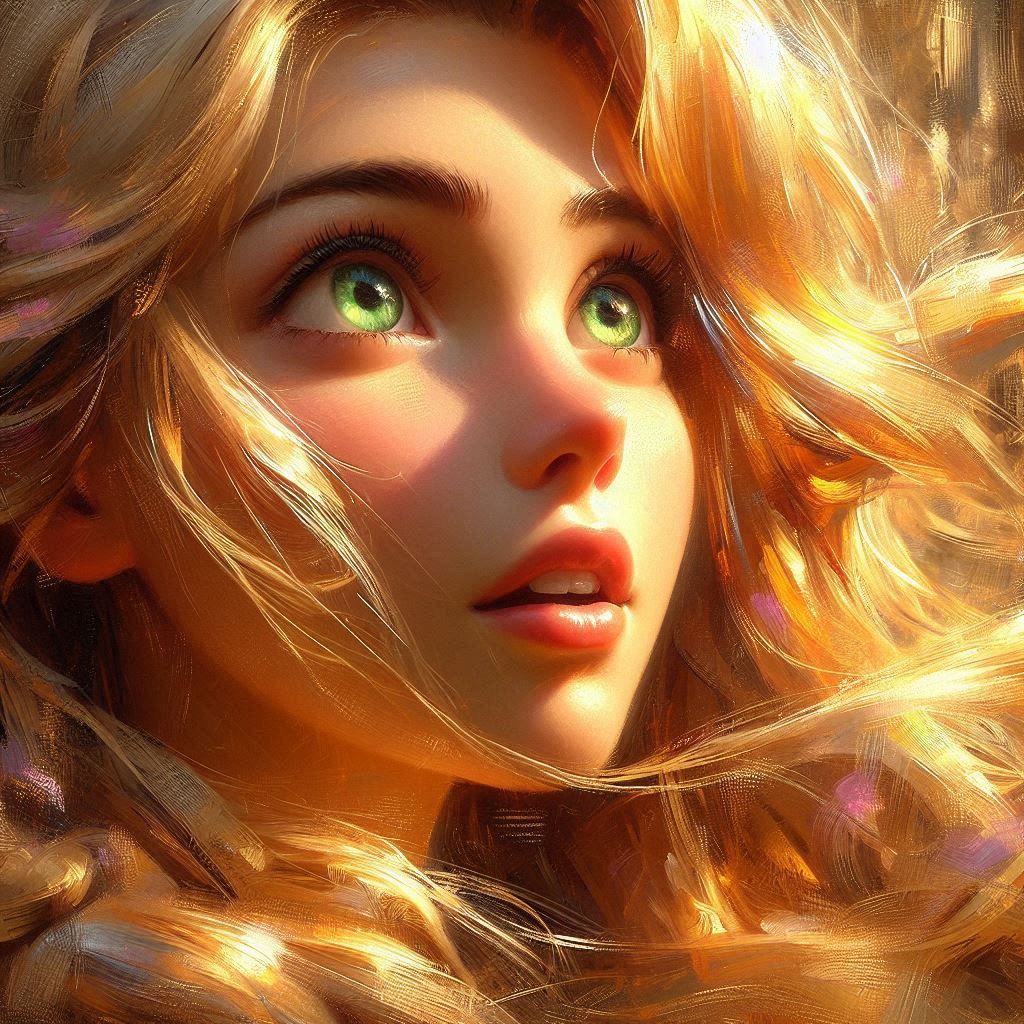 Rapunzel portrait
