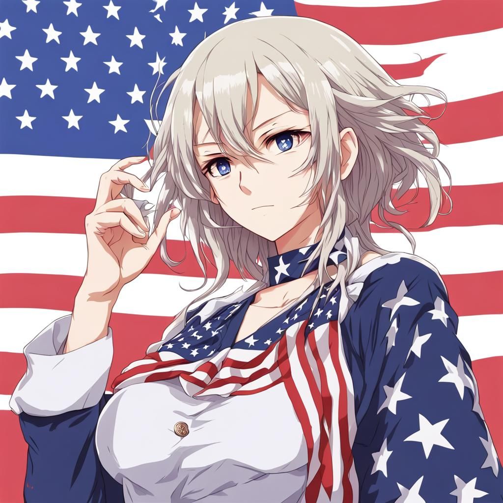 Nation Anime: The United States of America - AI Generated Artwork -  NightCafe Creator