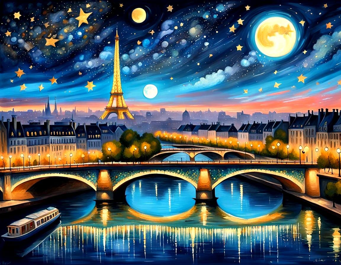Paris, Seine  by @RoseVincent