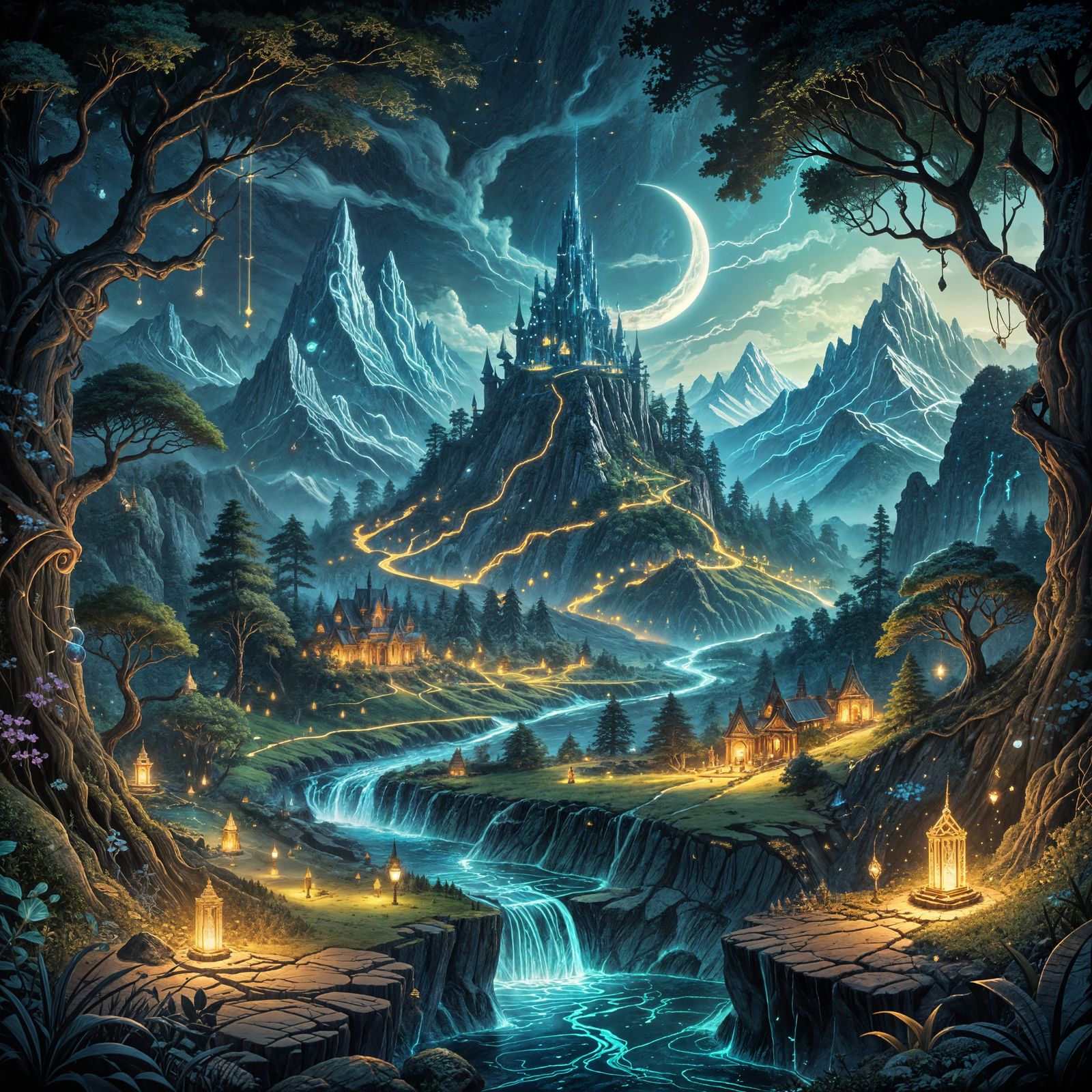 Mystical Land  by @Multitalented_Aura