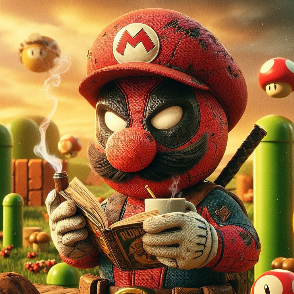 Super Mariopool  by @DerekRubyShow