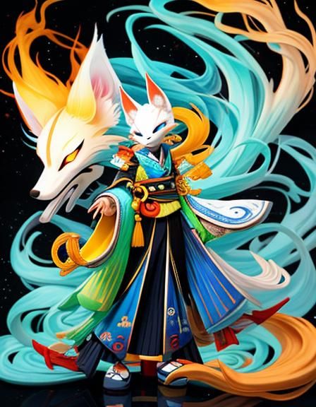 Kitsune de nueve colas