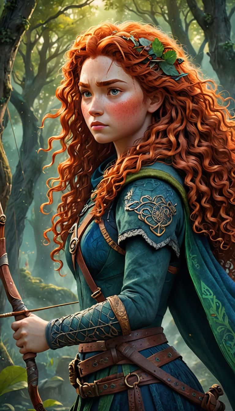 Merida: The Brave Archeress