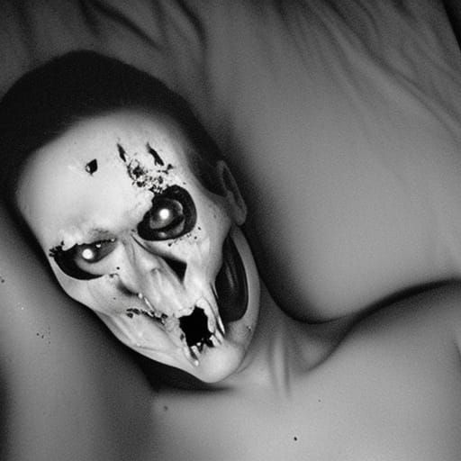 haunted by my dead lover every night, horror