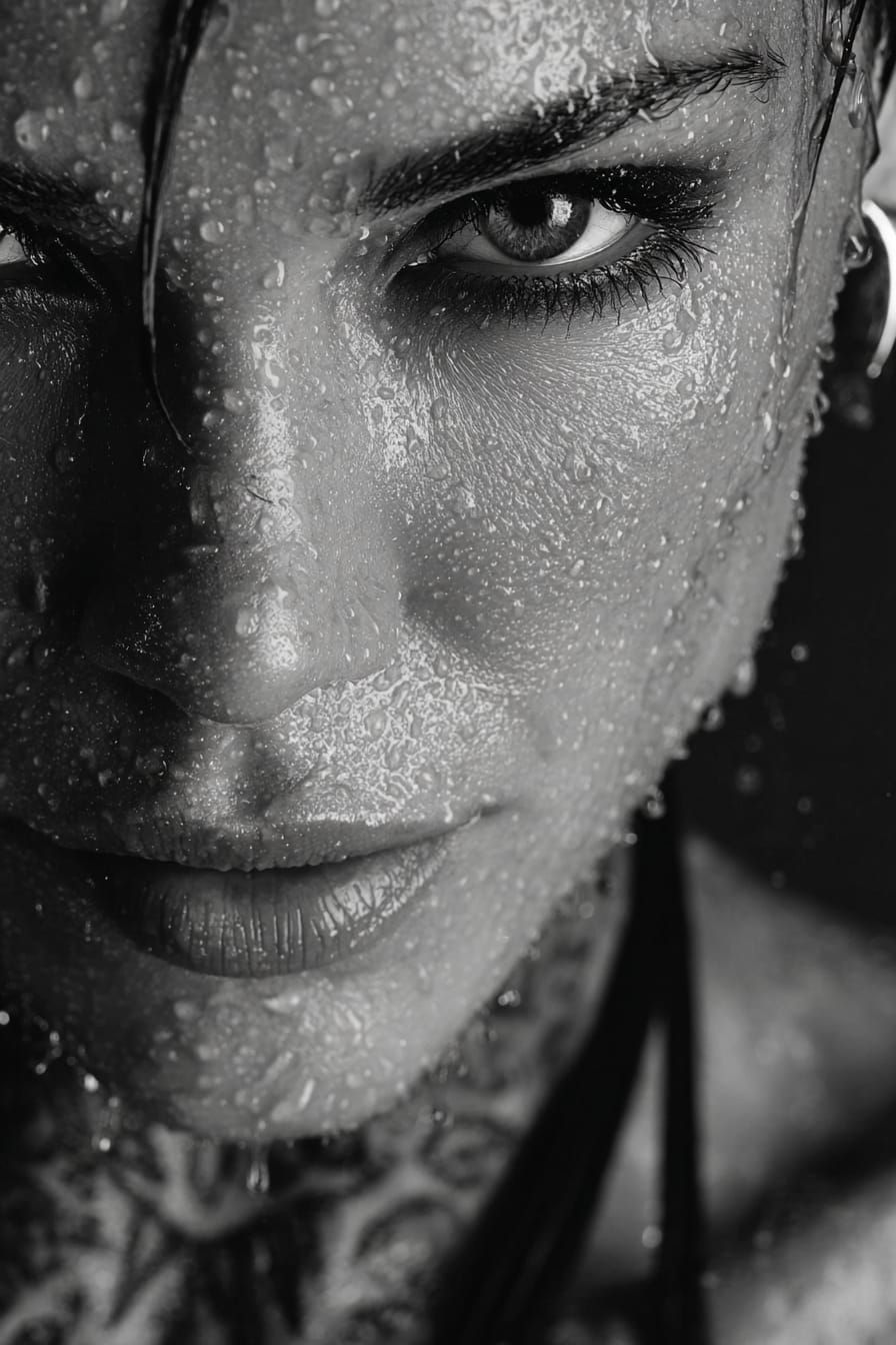 Glistening Strength Portrait