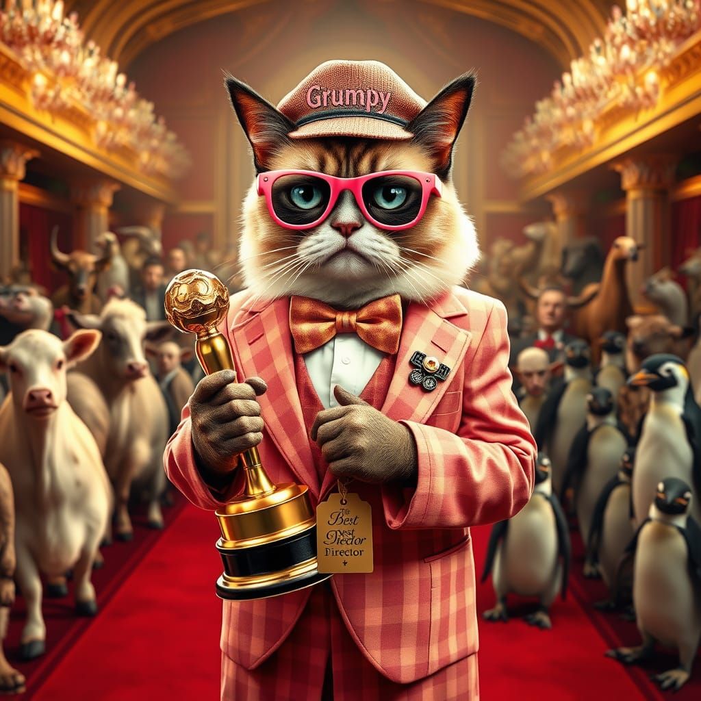Grumpy Cat, Best Director  by @Havping
