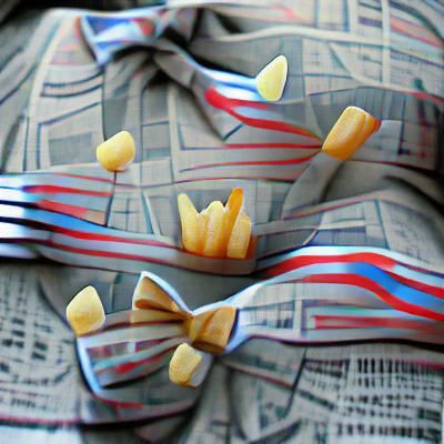 bow tie french fries