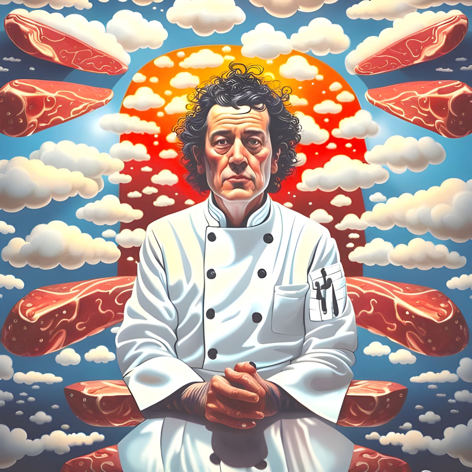 God of cooked beef, Chef Marco Pierre White   by @CCB