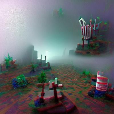3d desolate fog