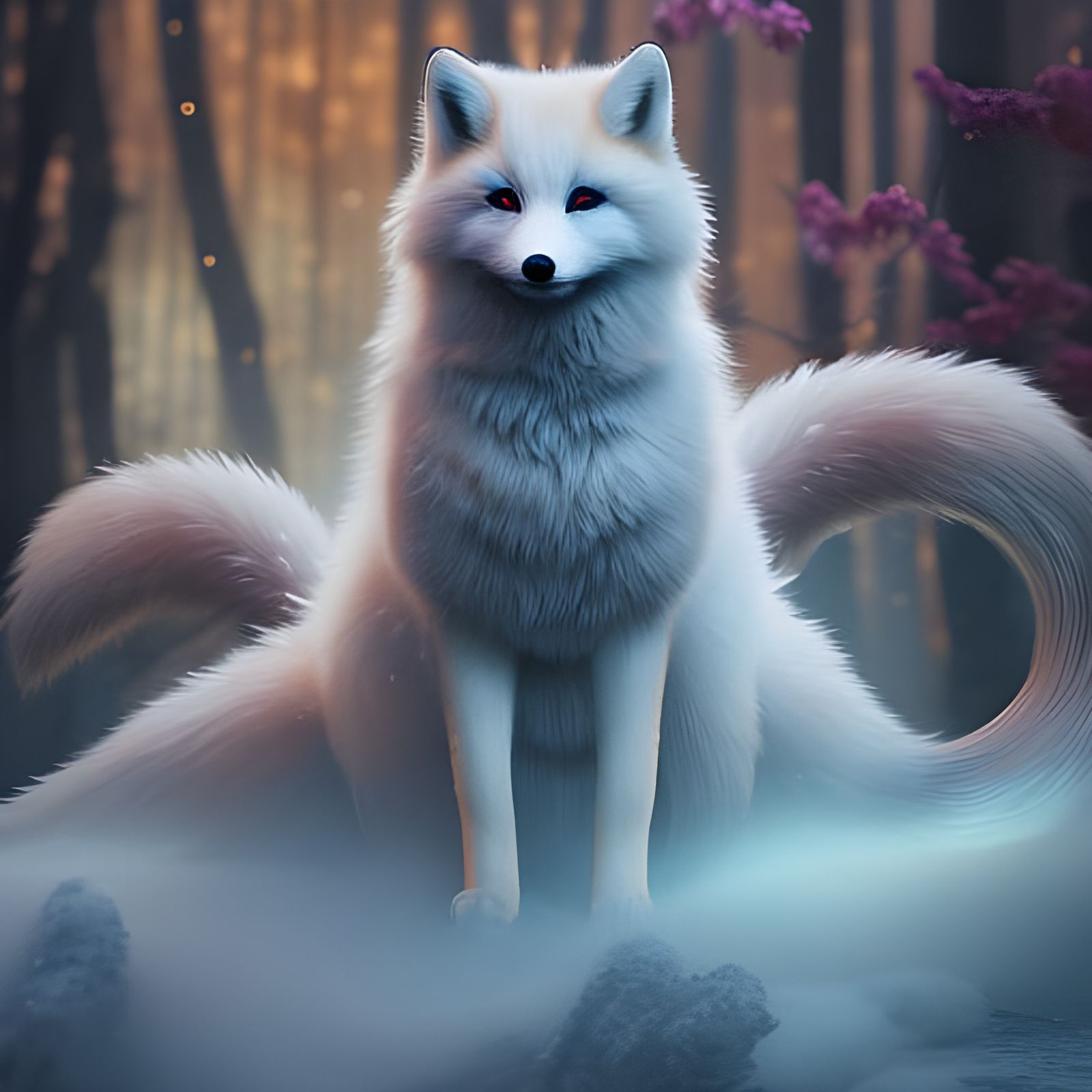  Ninetales  by @Shr00m
