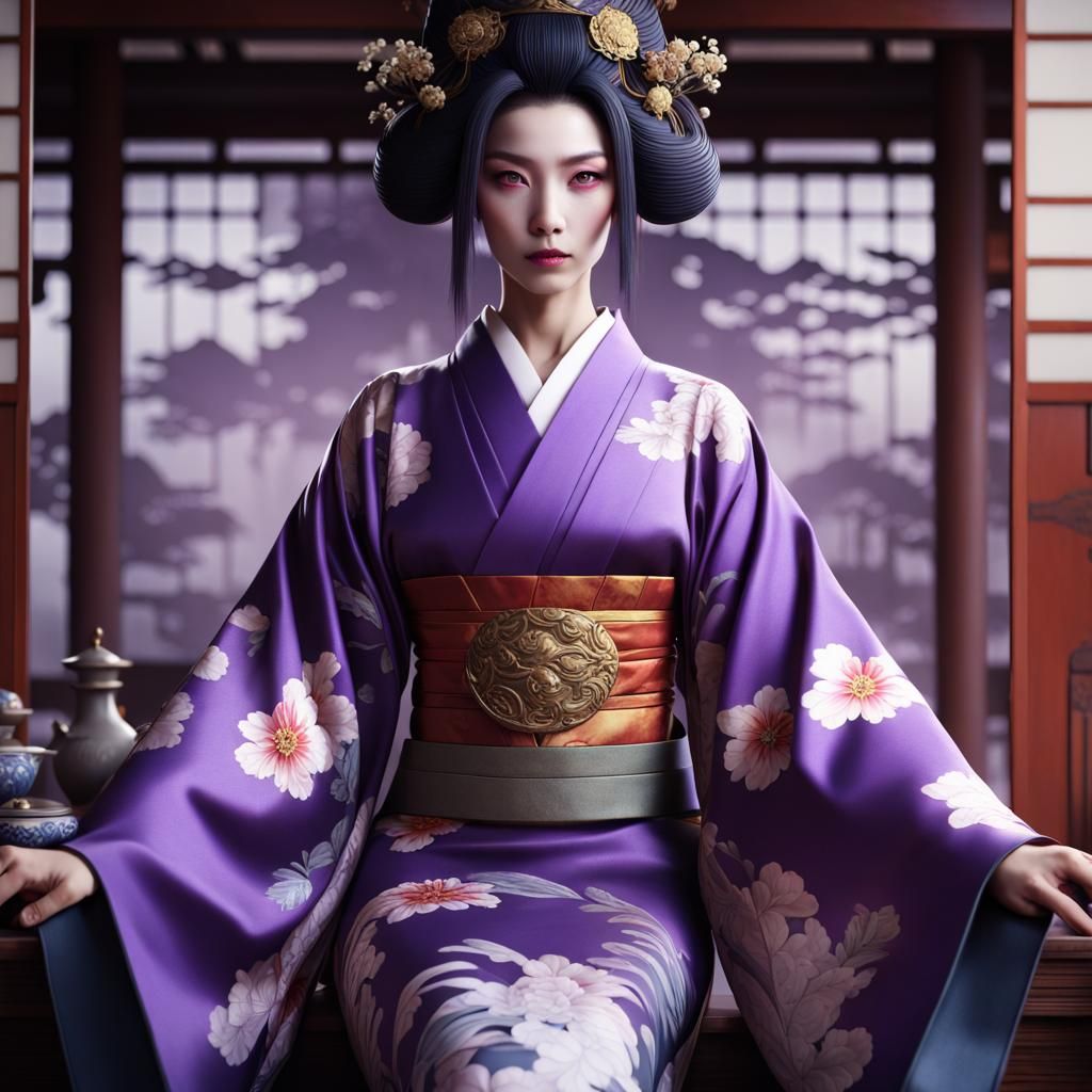 The Tea Empress AI Generated Artwork NightCafe Creator