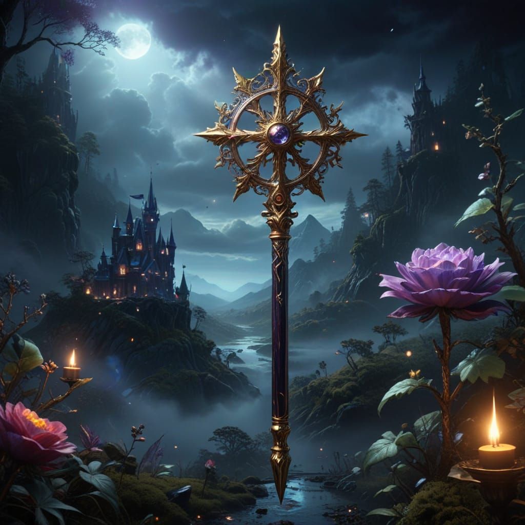 Sorceress in Twisted Majesty