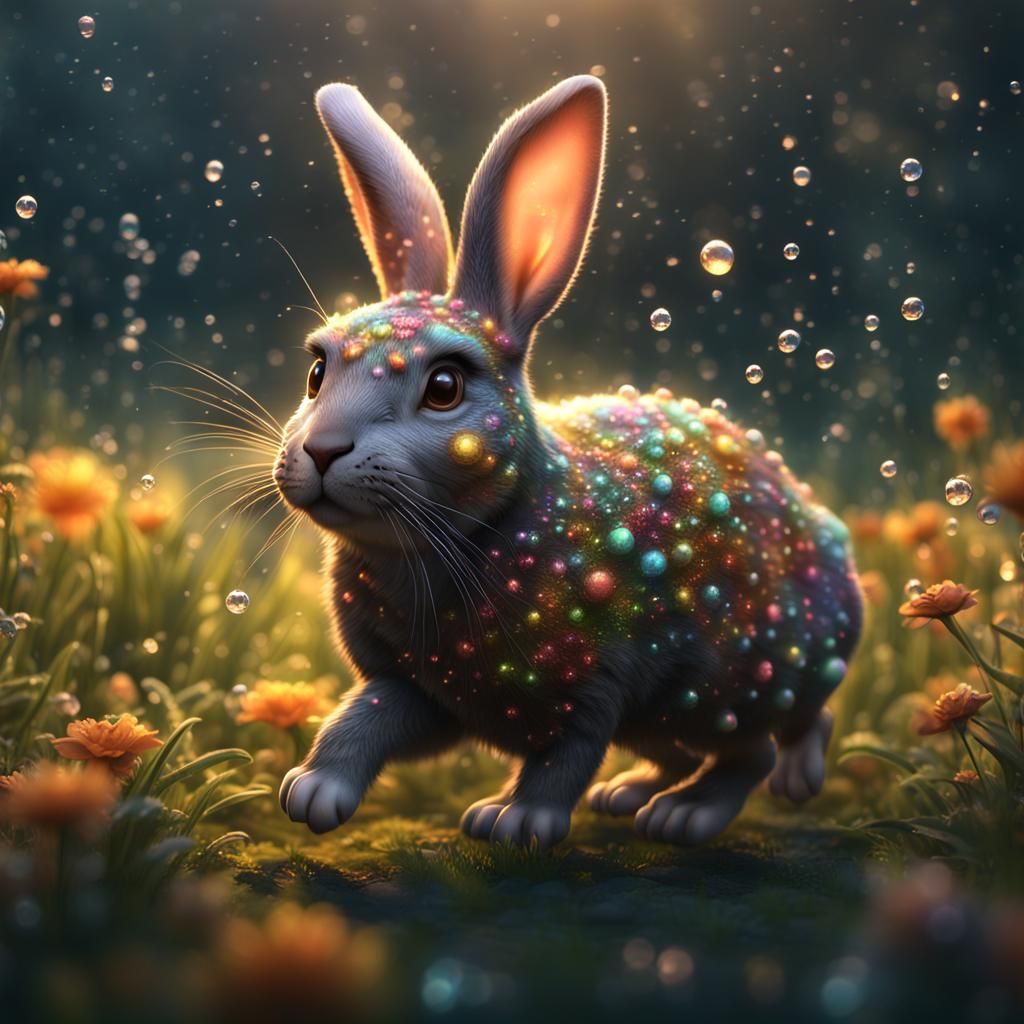 Glowing Bunny
