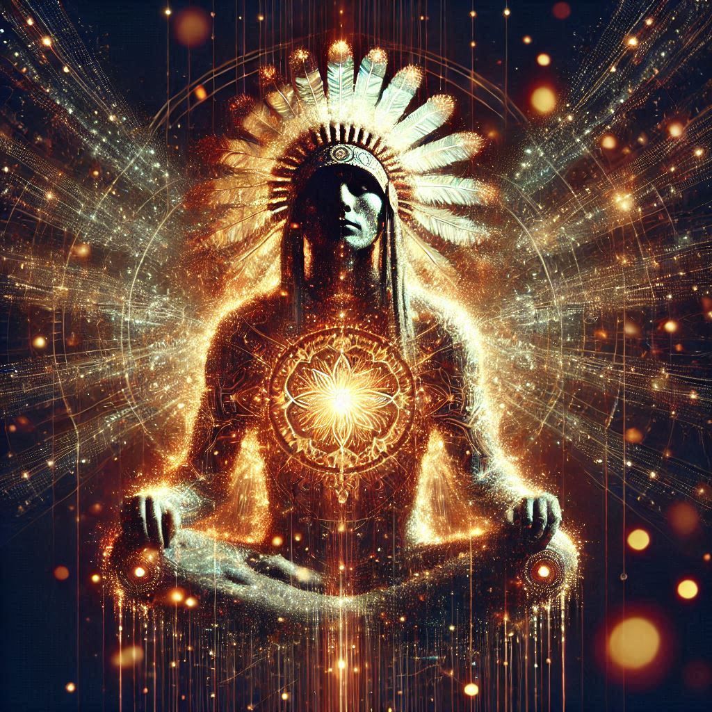 double exposure beautiful fantasy DALL-E 3 portrait landscape..