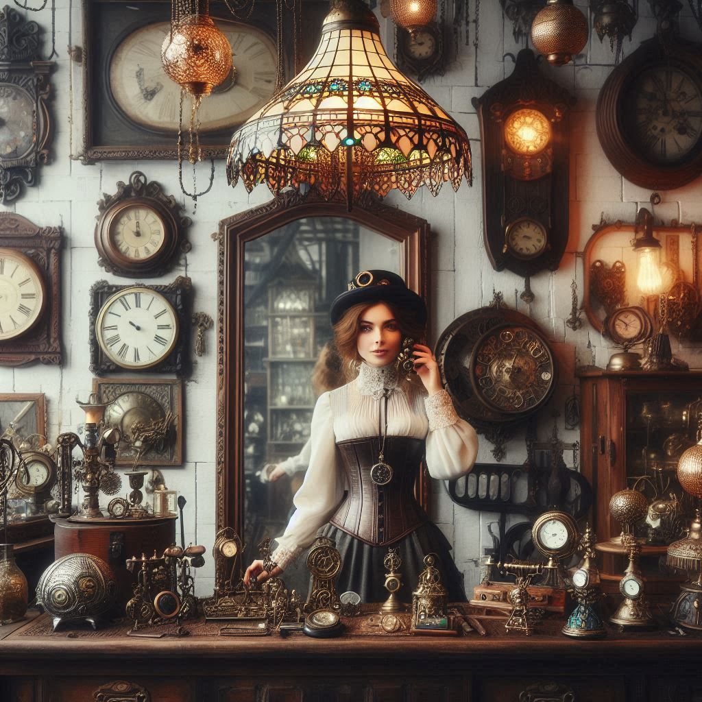 Steampunk shop