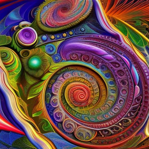 Spiral Image - AI Generated Artwork - NightCafe Creator