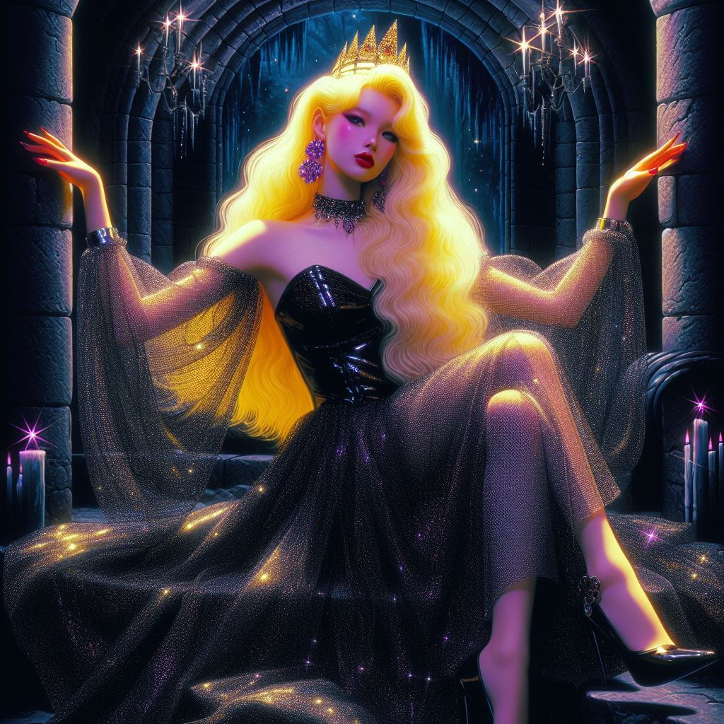 hajime sorayama retro 80s futurism Dragon's Lair Princess Da...