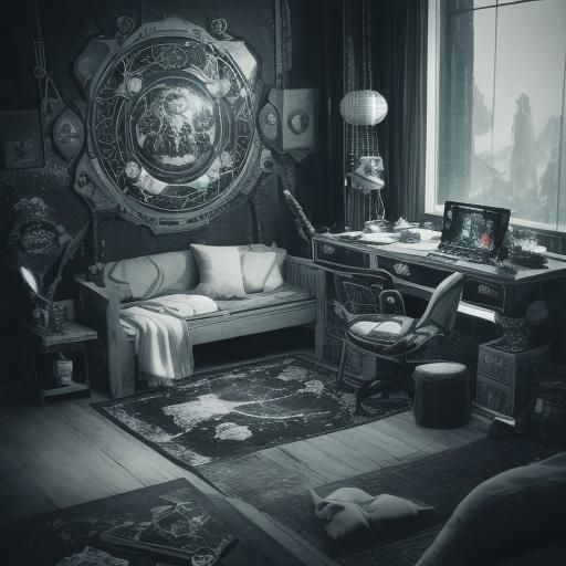 Cosmic Battle Game Scene in Hyperrealistic 3D