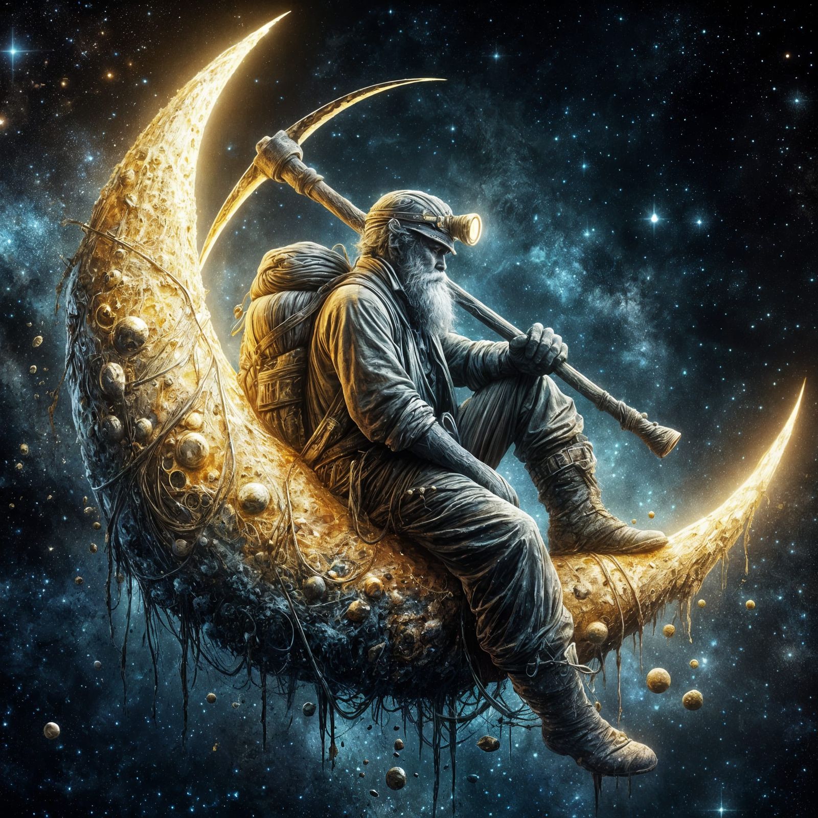 Lunar Prospector  by @Artificial Artistry