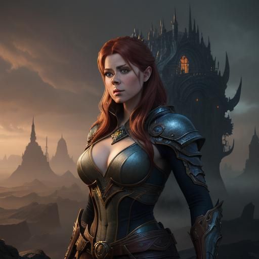 Amy Adams big round chest - AI Generated Artwork - NightCafe Creator