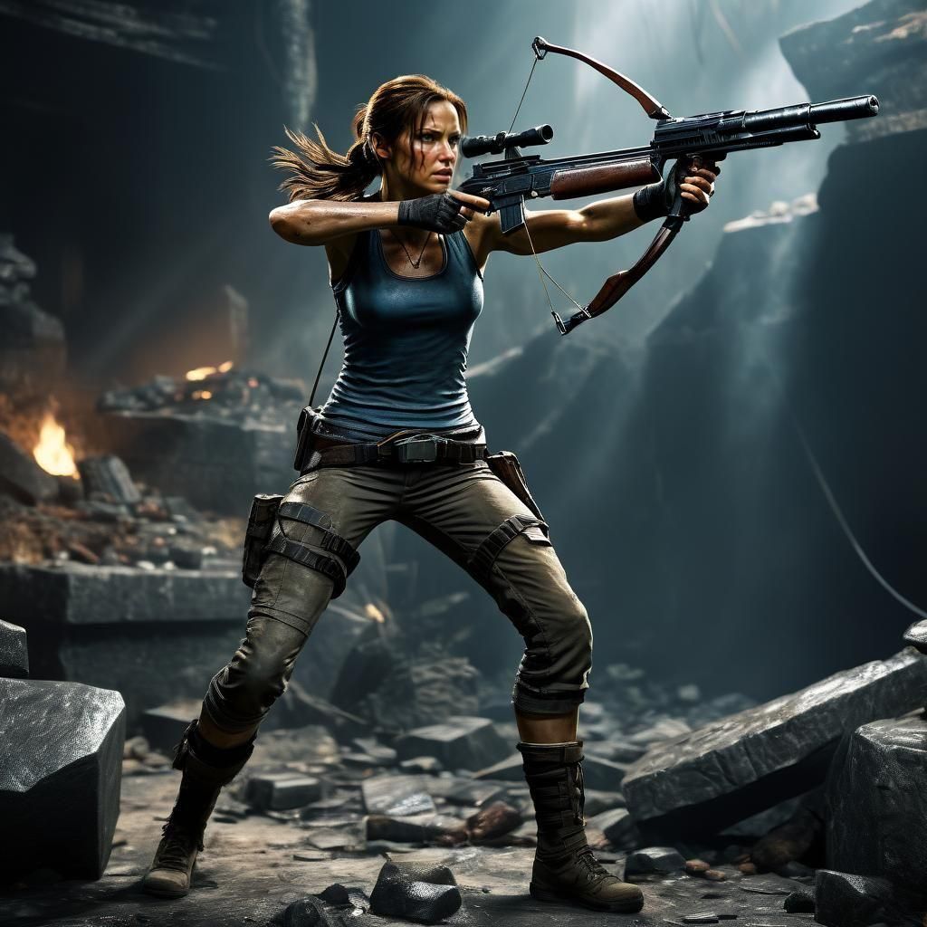***Lara Croft***⭐⭐⭐⭐⭐ - Made-up Video Game Characters