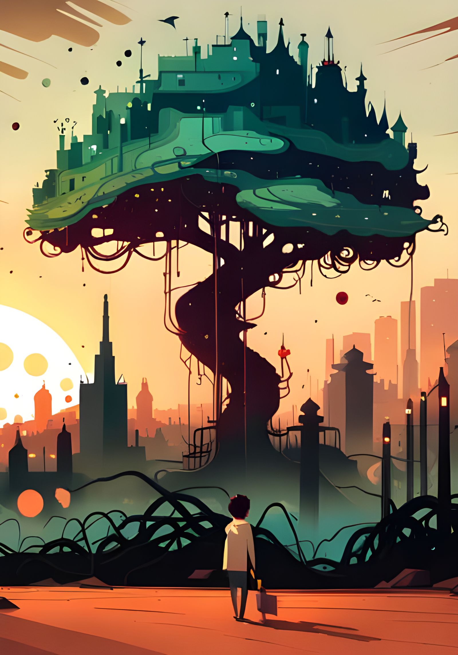 Looking Up  by @Quiet Volcano