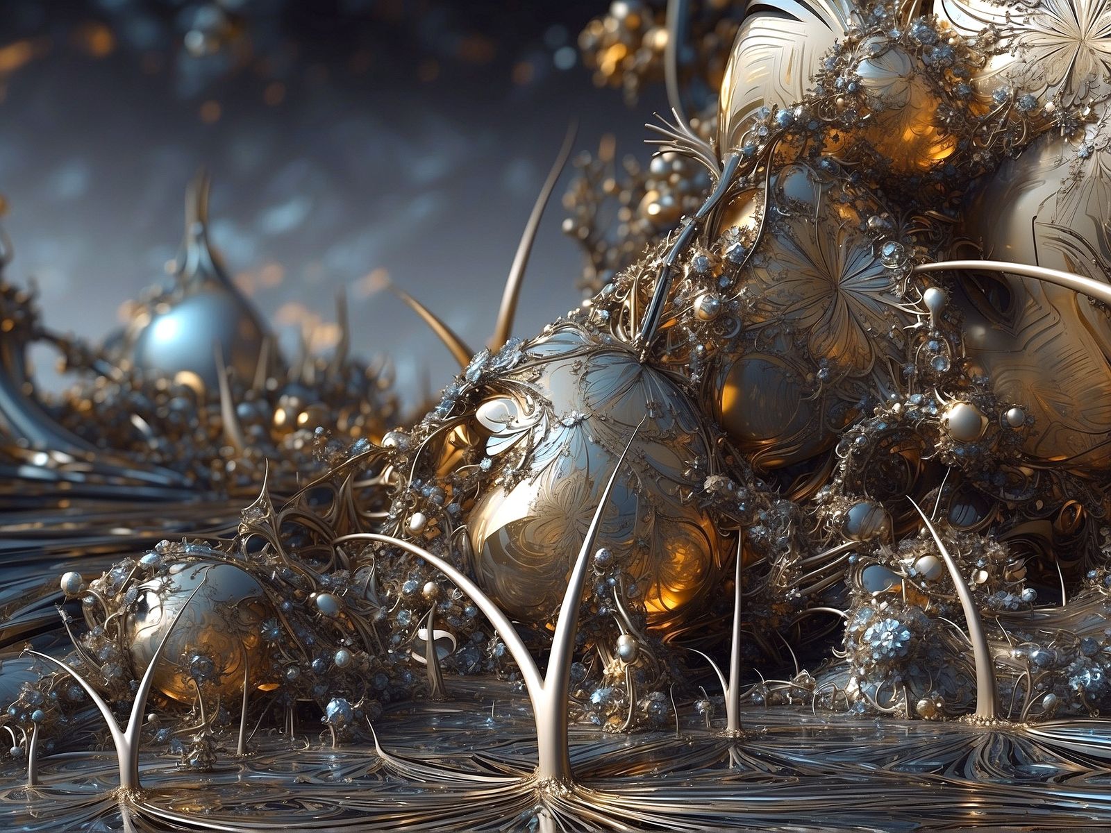 Amazing fractal landscape