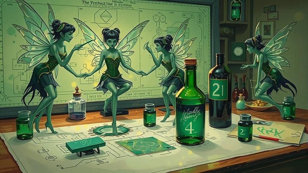 Fairies designing electronics