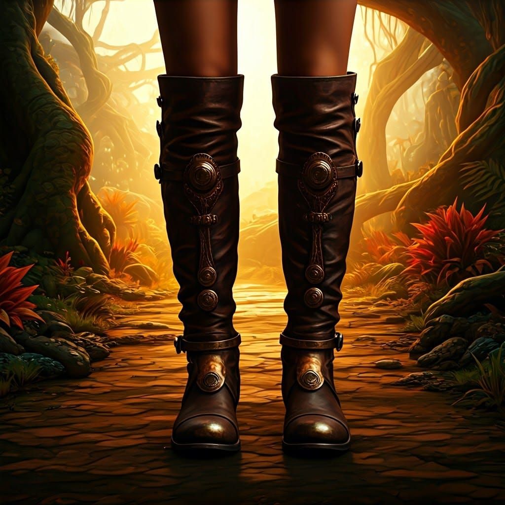 One of these days these boots are gonna walk all over you...