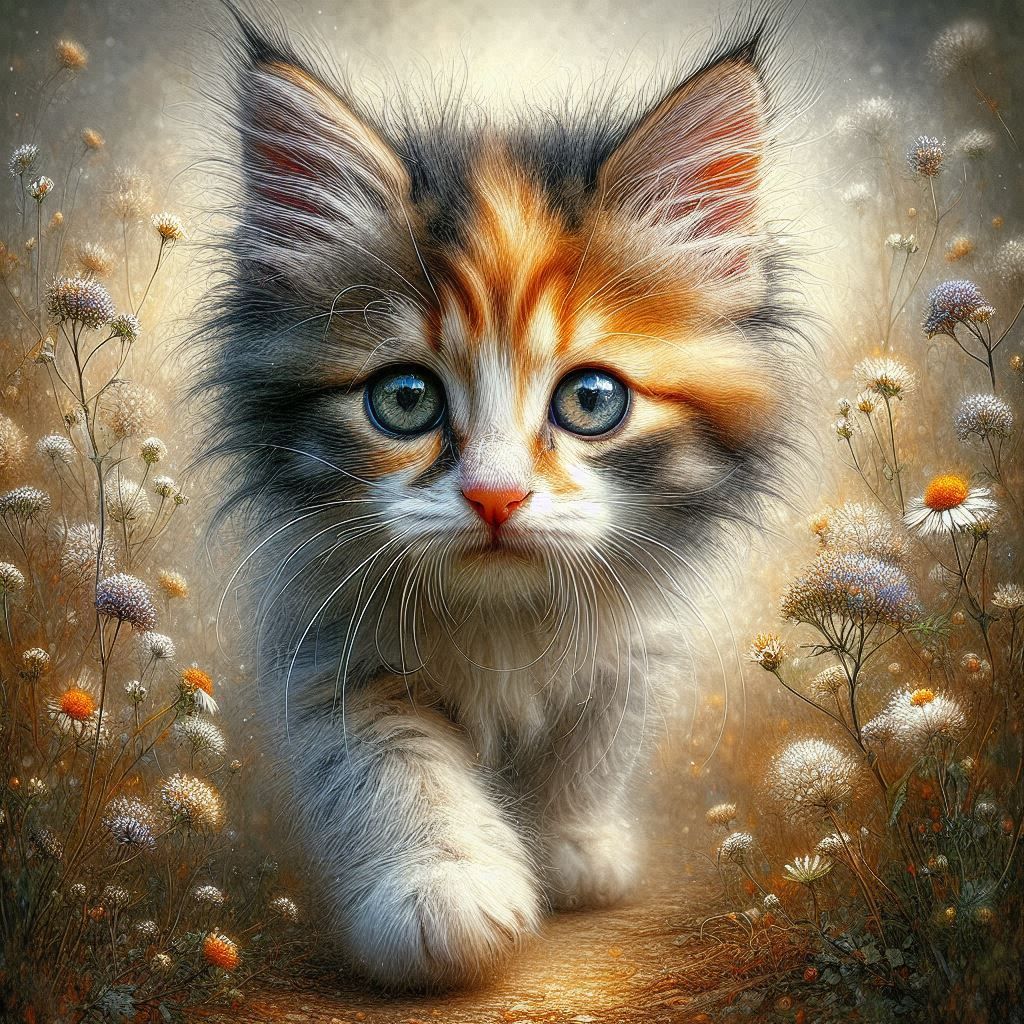 The Fluffy Kitten 😸😸