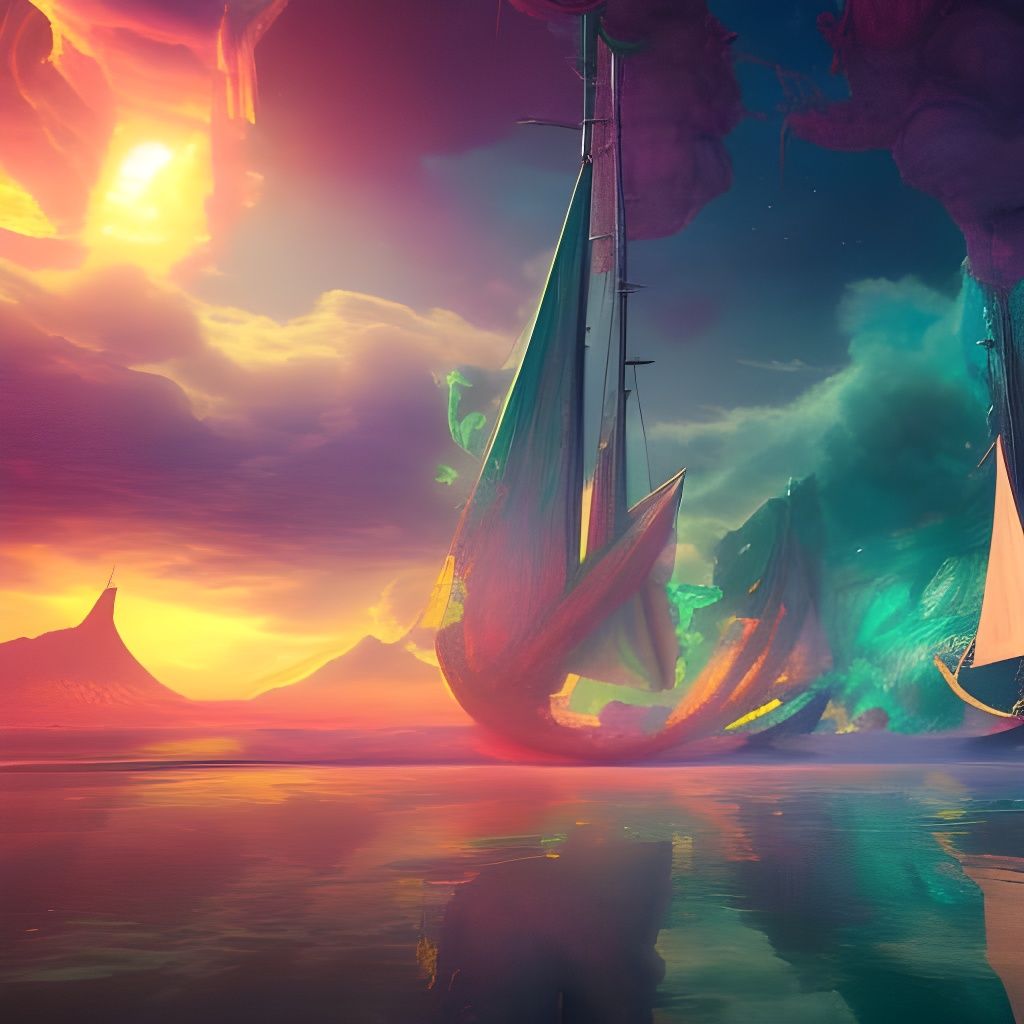 Sailing on acid to another world