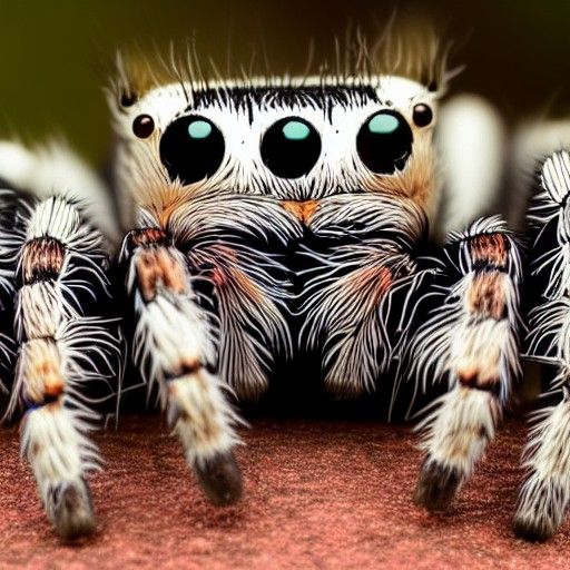 cute jumping spider