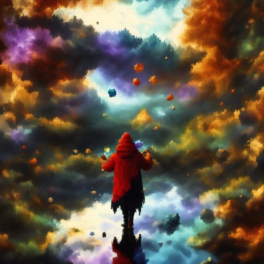 <lora:Spirit World:1.0> 
A crystal shattering into a thousan...