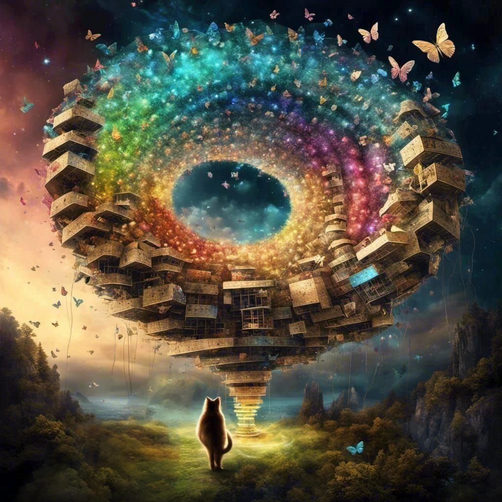 Cat’s Dream -  Boxes Butterflies & Strings These are a Few o...