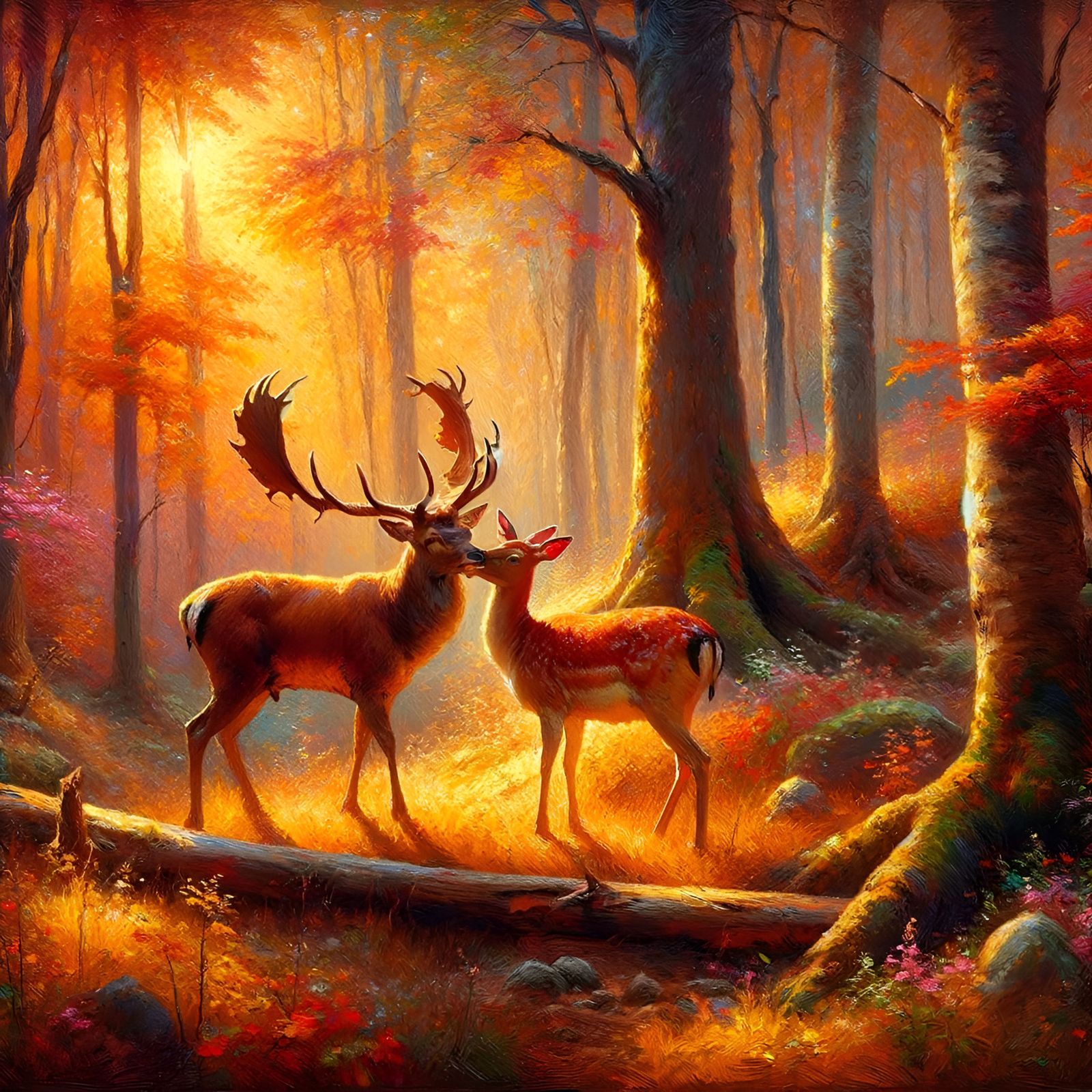 Affectionate autumn, unbothered