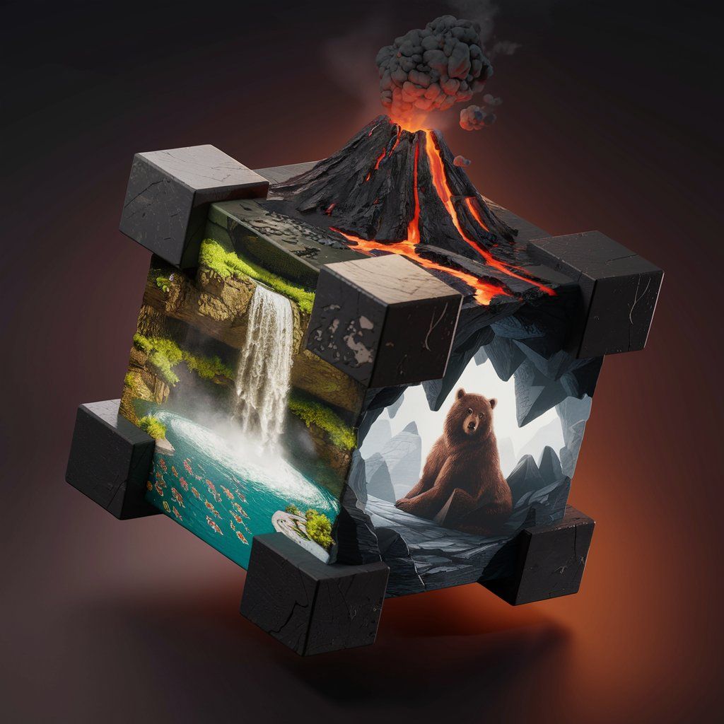 A fantasy cube