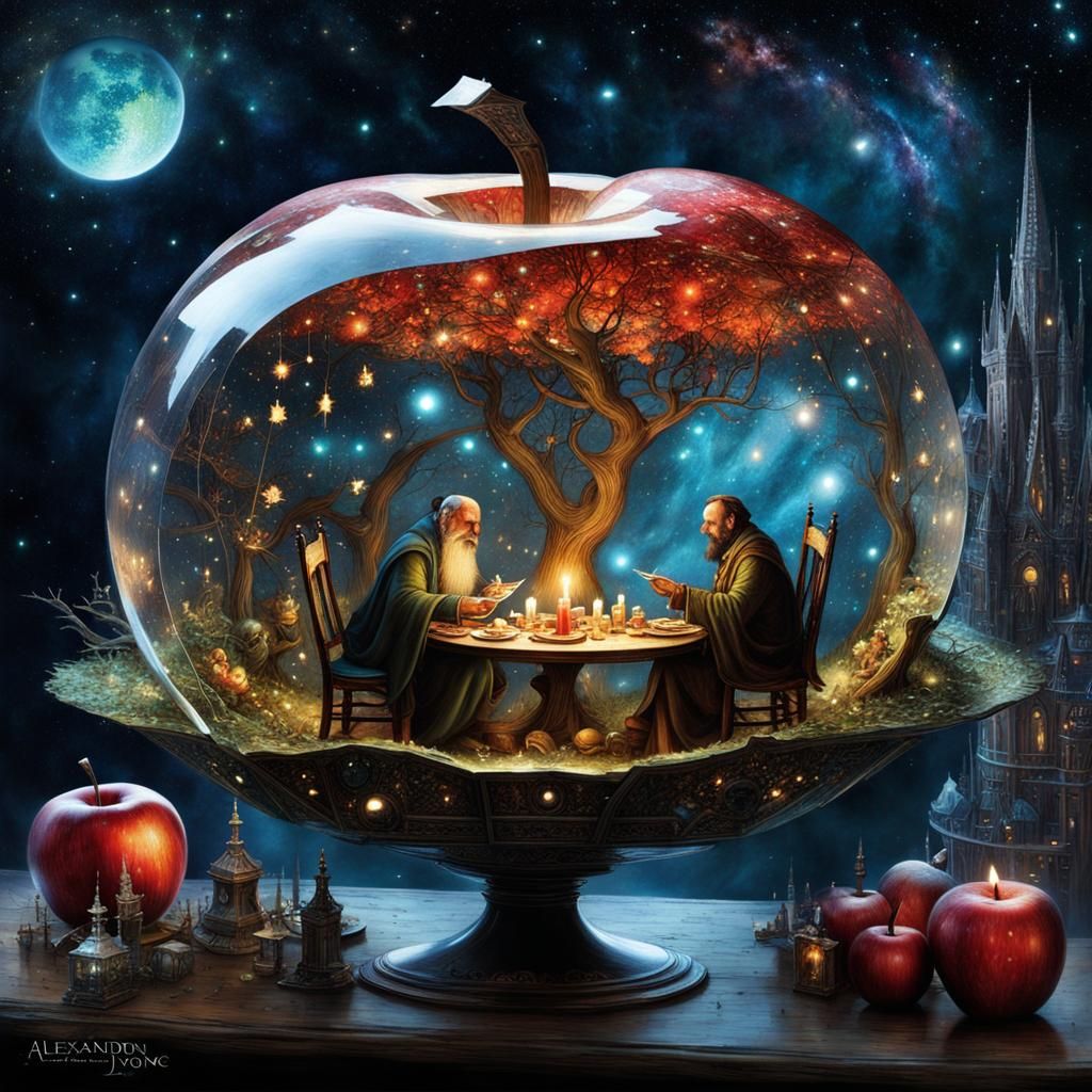 A Feast by Candlelight  by @YYZ-5050